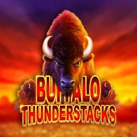 Buffalo Thunderstacks logo by Amatic Industries Great Slots Casino