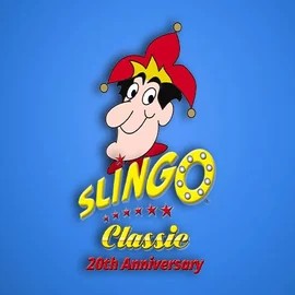 Enjoy Slingo Classic 20th Anniversary by Slingo – logo hosted on greatslots.eu.com