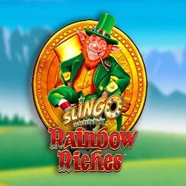 Slingo Rainbow Riches logo – Casino Games by Gaming Realms at Great Slots Casino